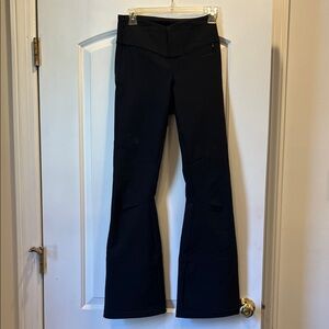 The North Face black flared snow pants